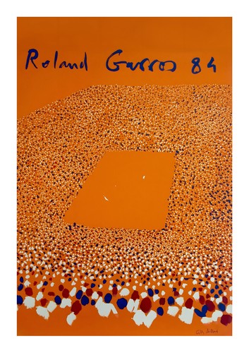 Affiche poster tennis roland - tennis,