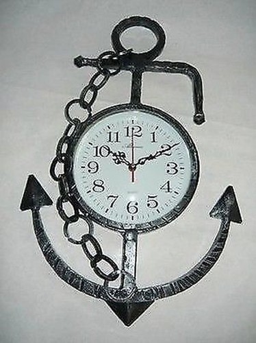 Horloge murale fer - en, forgé