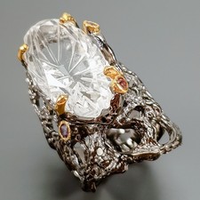 Bijoux 28 ct Bague Quartz