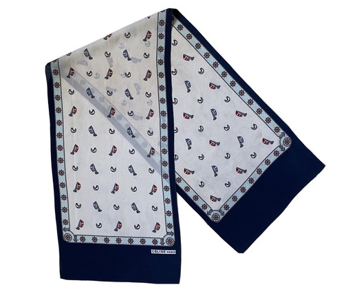 Foulard soie celine - soie, paris