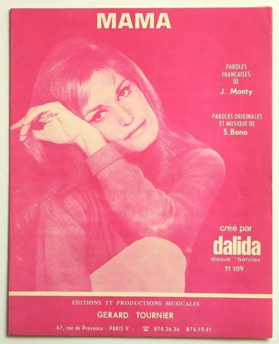 Partition vintage sheet - , music