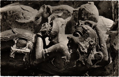 Cpa apsara miroir temple - miroir,