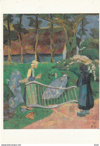 Cpsm paul serusier barriere - paul,