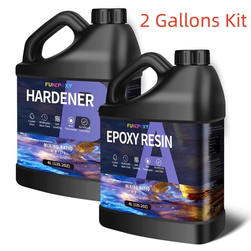 Crystal clear epoxy resin 2 - crystal,