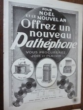 PATHEPHONE + monoplan NIEUPORT
