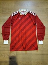 Adidas Vintage Maillot Gardien De But Football Année 80 L Germany