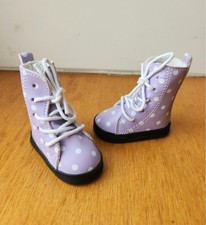 chaussure Botte Violet P 60mm