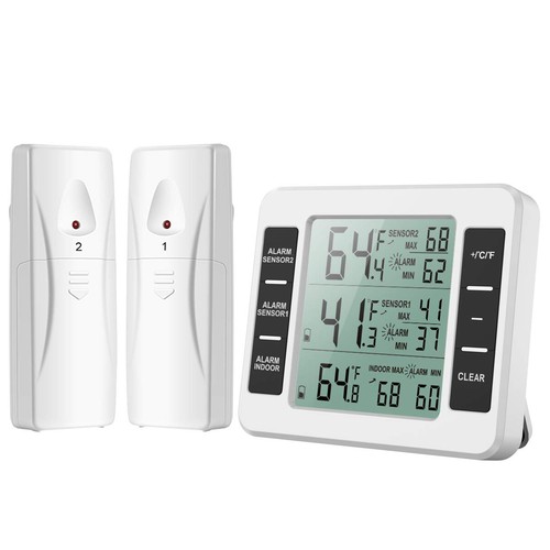 Thermomètre frigo connecté - thermomètre,