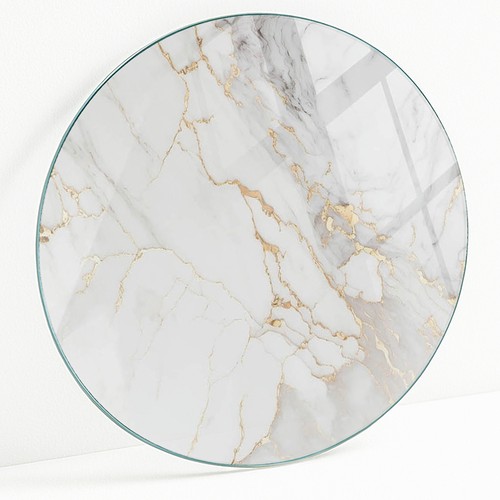 Plateau table verre pour - table,
