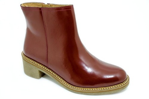 Kickers bottine oxymora - oxymora, rouge