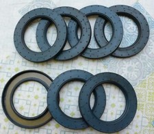 7x Joint spi CFW BAU 5SLX27 80x125x13/10 mm double lèvre. Lot de 7