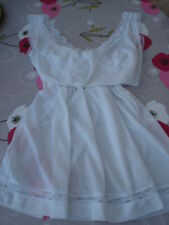 Combinaison/Fond de robe Evasion Made in France , NYLON, Dentelle Taille 46