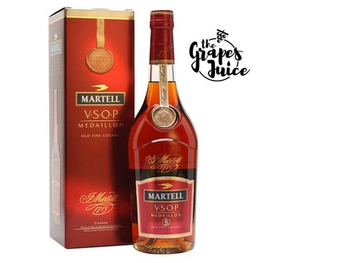 Martell p médaillon - martell, v.s.o.p.
