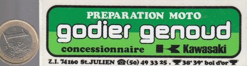 Moto godier genoud kawasaki - moto.,