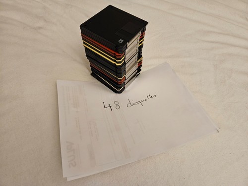 Lot disquettes 3 - 48,