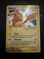 Carte Pokémon PIKACHU STAR ☆ 104/110 EX Fantômes Holon VF FR