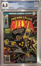 Nova #1 (1976, Origin & 1st
