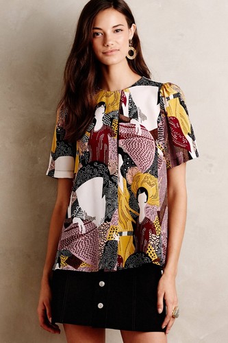 Nip anthropologie tyka - nip, silk