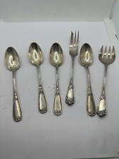 Métal  blanc couverts à