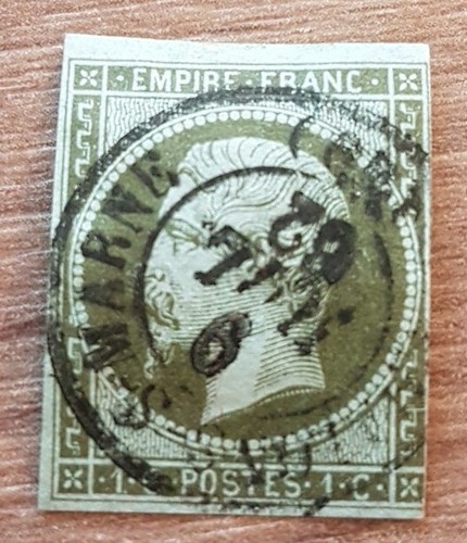 Timbre france oblitéré - france, n°11