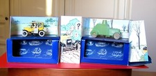 2 VOITURES TINTIN. 1/43 ATLAS