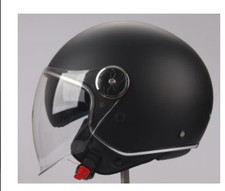 CASCO DEMI JET DOPPIA VISIERA