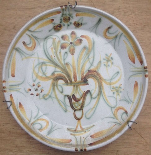 Assiette quimper signée - assiette,