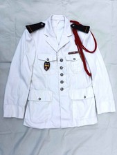 RARE VESTE BLANCHE BRIGADIER POLICE PP PARIS / AVANT 1966 OBSOLETE