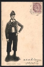 CPA Amélie-les-Bains, Catalan 1905 