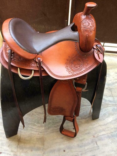Selle western sur éco cuir - sur, éco-cuir