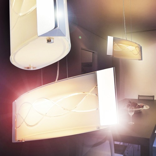 Lampe suspension design - lampe, à