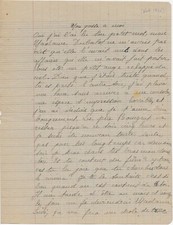 Edith PIAF Lettre autographe