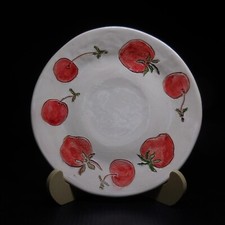 Assiette plate fruit fraise