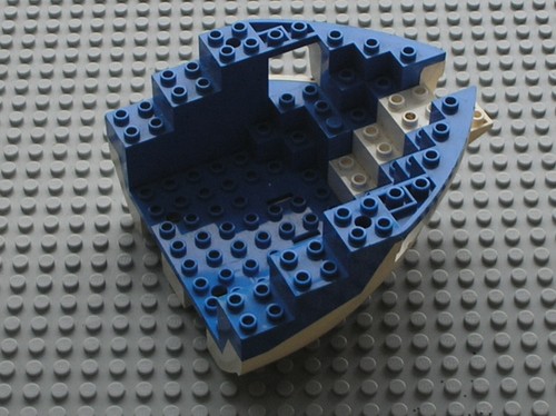 Lego pirate boat base - lego,