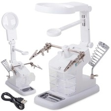 Lampe Loupe Troisième Main