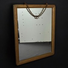 Miroir ancien rectangulaire en
