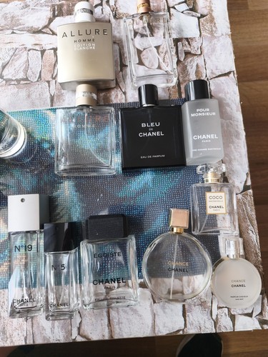 Flacon parfum vide chanel - parfum,