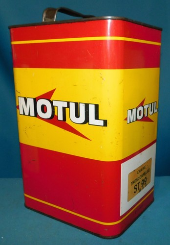 Ancien bidon huile vide - 5l,