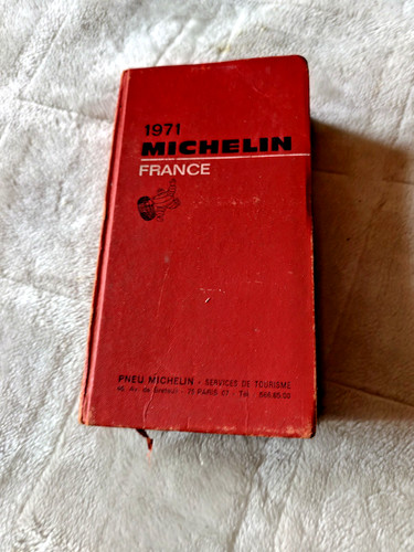 Guide michelin rouge 1971 - guide,