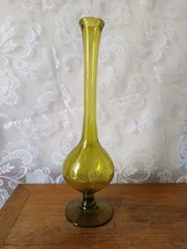 Vase en verre soufflé
