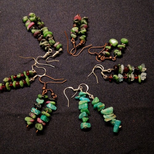 Boucles oreille chips - d'oreille,,