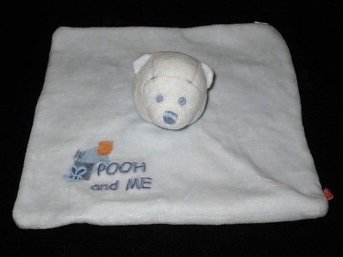 Doudou carré plat ours winnie - plat,