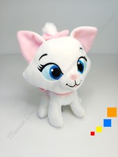 Peluche/Doudou Marie Chat Blanc Noeud Rose 20cm Les Aristochats Disney Carrefour