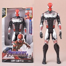 Figurine spiderman Articulé Son Lumière Costume Avengers 30cm jouet enfant Noël 