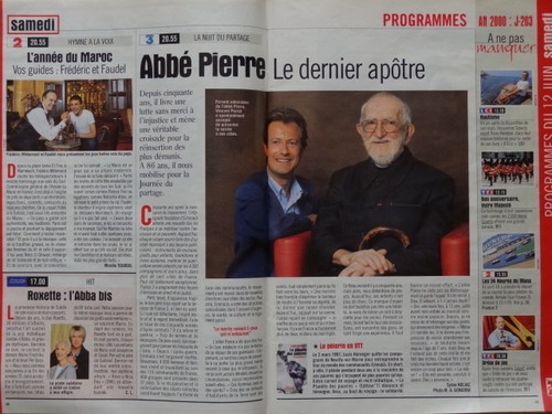 Abbe pierre coupure - pierre, de