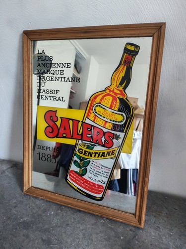 Miroir bar publicitaire - bar,
