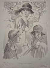 Lithographie ancienne Paris