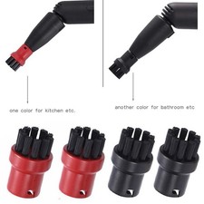 4X Brosse Ronde pour KARCHER SC1 SC2 SC3 SC4 SC5 Nettoyeur Vapeur Accessoires