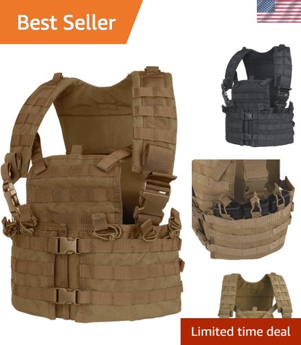 Coyote brown modular chest set - modular,