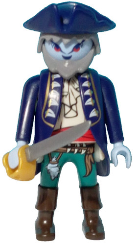 Figurine playmobil capitaine - figurine,
